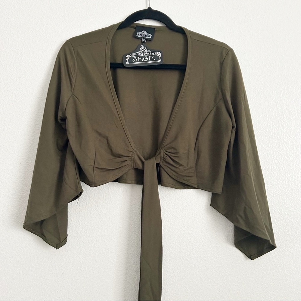 Angie Tied Up Kimono Sleeve Top